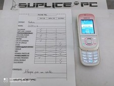 Nokia 2680s blanc et rose - 2680s-2,