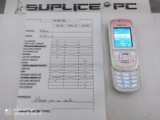 NOKIA 2680s-2 - BLANC ET ROSE - RÉSEAU BLOQUÉ PAR UN CODE - SUPLICE PC TOUL