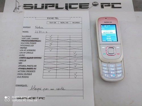 Nokia 2680s blanc - nokia, 2680s-2