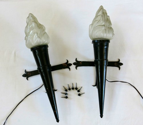 Lampe flambeau très belle - lampe,