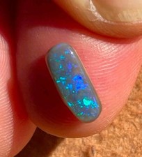 Dark crystal opal from - opal,
