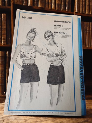 Patron couture vintage - , 1985