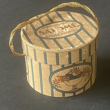 ANCIENNE BOITE A POUDRE COSMETIQUE "SALOME" PARIS - HAUTEUR 5 CM