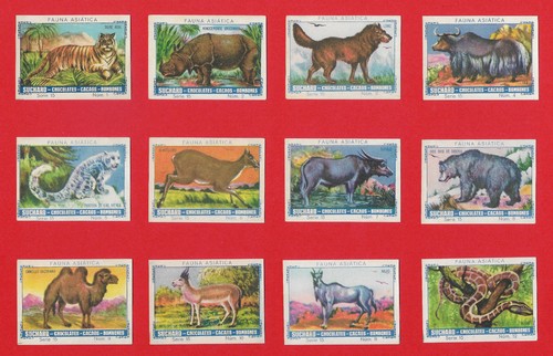 Poster stamps asian - stamps,