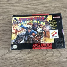 Sunset Riders Snes Box W/Reg