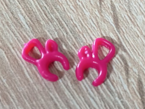 Playmobil boucles roses - x2,