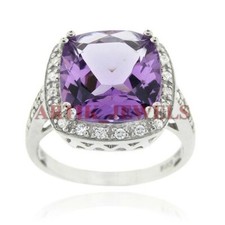 Naturel Gemme Améthyste Avec