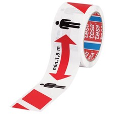 bande de signalisation tesa "maintenir la distance" bande de marquage PP...