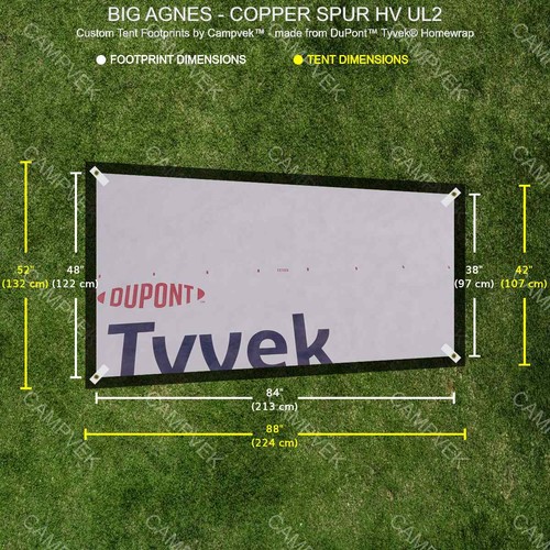 Tyvek footprint for - the, big