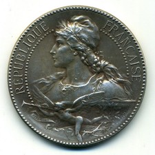(3908) RARE Médaille Argent "