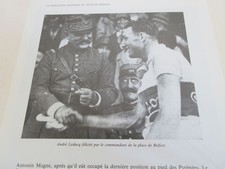 CYCLISME COUPURE LIVRE T230 TdF1928 COMMANDANT BELFORT FELICITE André LEDUCQ