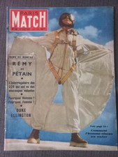 PARIS MATCH N° 58 du 29 AVRIL 1950 L'homme oiseau va voller - Duke ELLINGTON