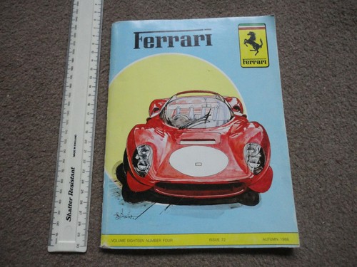 1986 vintage ferrari book - 1986,