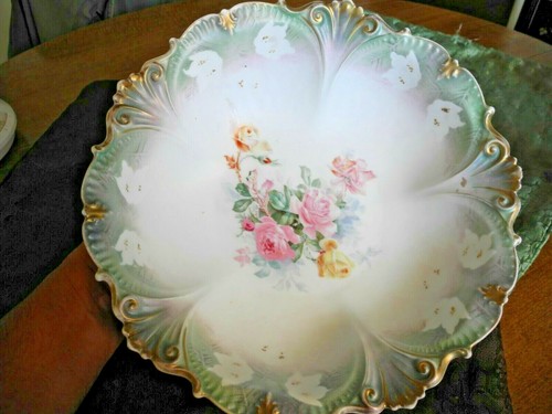 Large prussia floral bowl - large,