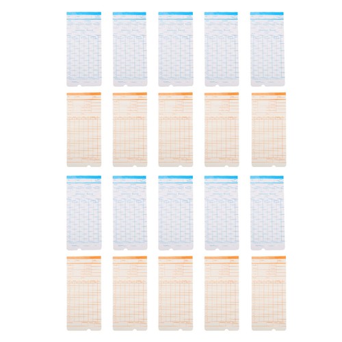 100 sheets pointeuse horaire - ,
