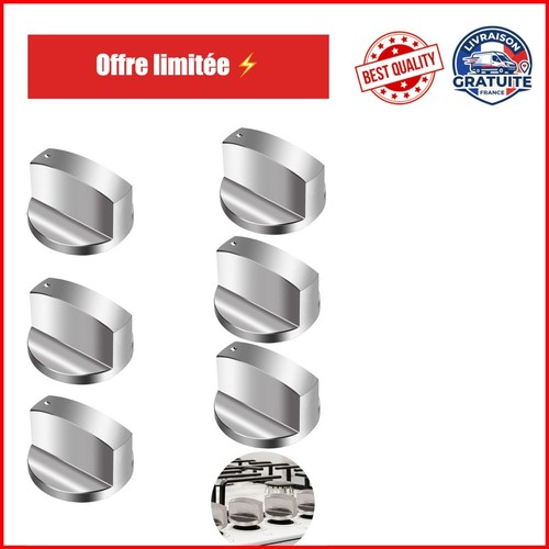 Boutons gaz universels 6mm - boutons,