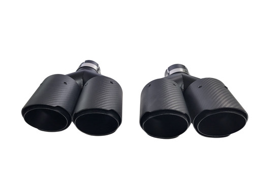 Embout échappement - 2x,