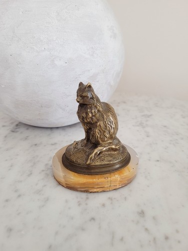 Ancien sujet bronze - sujet, en