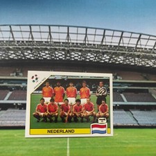  Sticker NEDERLAND - VAN BASTEN "WORLD CUP - ITALIA 90" Panini #404
