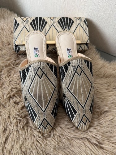 Babouche marocaine cuir - marocaine, +