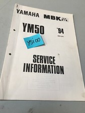 Yamaha YM50 Breeze MBK Fizz 1994 YM 50 service information technique data moto