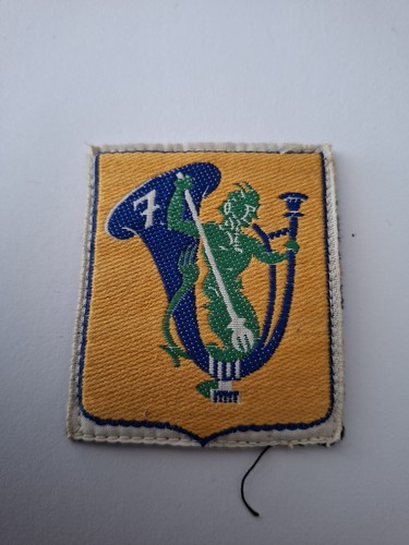 Insigne tissu 7eme bca - tissu,