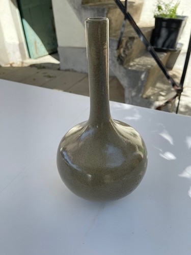 Antique vase ceramic - vase,