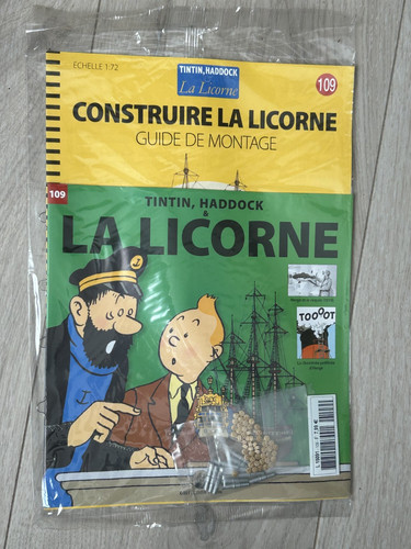 Construire licorne tintin - construire,