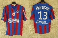 Maillot S.M CAEN porté BOUCANSAUD n°13 NIKE LFP worn shirt jersey GDE recyclage 