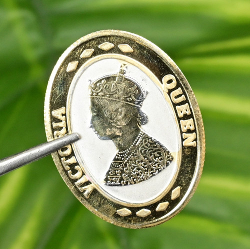 Pièce argent royal - royal, queen