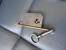 Serrure ancienne + clé clef