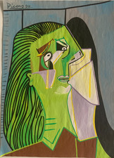 DESSIN ORIGINAL GOUACHE SUR