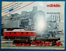 ANCIEN CATALOGUE MARKLIN NOUVEAUTES éch HO, 1, Z . 1994 F .64 PAGES. LOCOMOTIVE