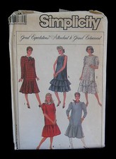 Ancien patron de couture -