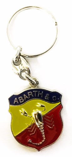 Porte clés abarth métal - porte-clés,