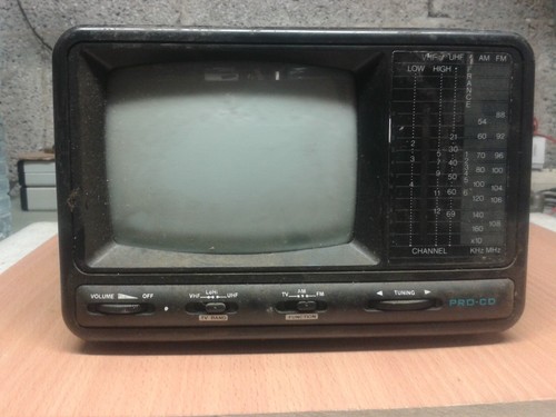 Mini tube cathodique a - tv,