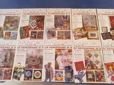 lot de 10 revues magic patch ( n01- n 10) le patchwork complet avec gabarit