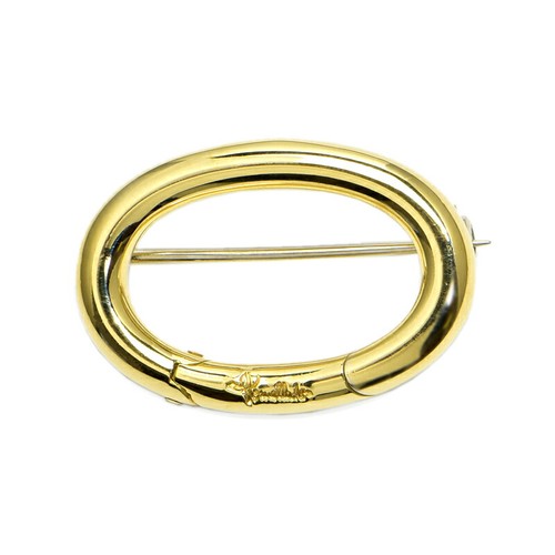 Pomellato circle brooch 18k - circle,