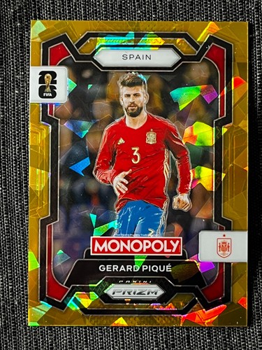 Gold card prizm monopoly - gold,