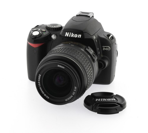 Nikon d40 55mm afs - nikon,