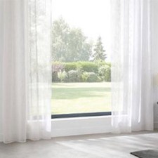 Rideau Voilage à Œillets "Ruben" 140x240cm Blanc