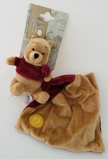 6322?Doudou plat Mouchoir Winnie l'ourson Pooh DISNEY Celebrating Bordeaux