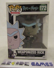 FIGURINE FUNKO POP RICK AND MORTY - WEAPONIZED RICK N°172 (vendeur pro)