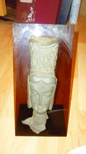 sculpture reproduction musée du louvre art asiatique khmer tete bodhisattva + su