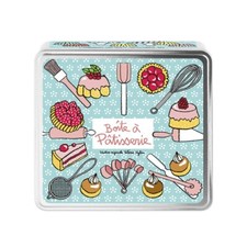 Boîte à pâtisserie modèle Accessoires - Derrière la porte (DLP)