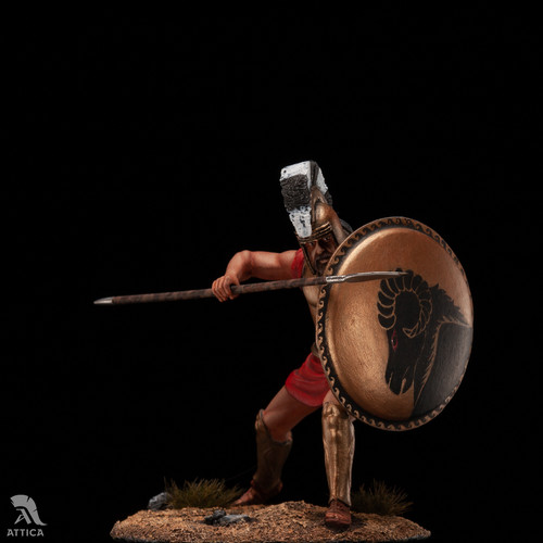 Hoplite grecque avec - , un
