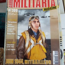 Militaria n°205 juin 44 mitrailleur aéronavale US 14 képi gendarme malgré nous