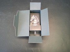 BOUCHON EN CRISTAL  VERRE EN FORME DE TETE DE CHEVAL EN COFFRET VILLEROY ET BOCH