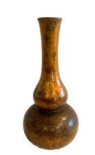 Vase boule soliflore en bois