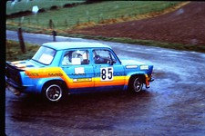 Diapo Rallye de PICARDIE 1983 - SIMCA RALLYE 3 - Pilote : E. POULARD -
